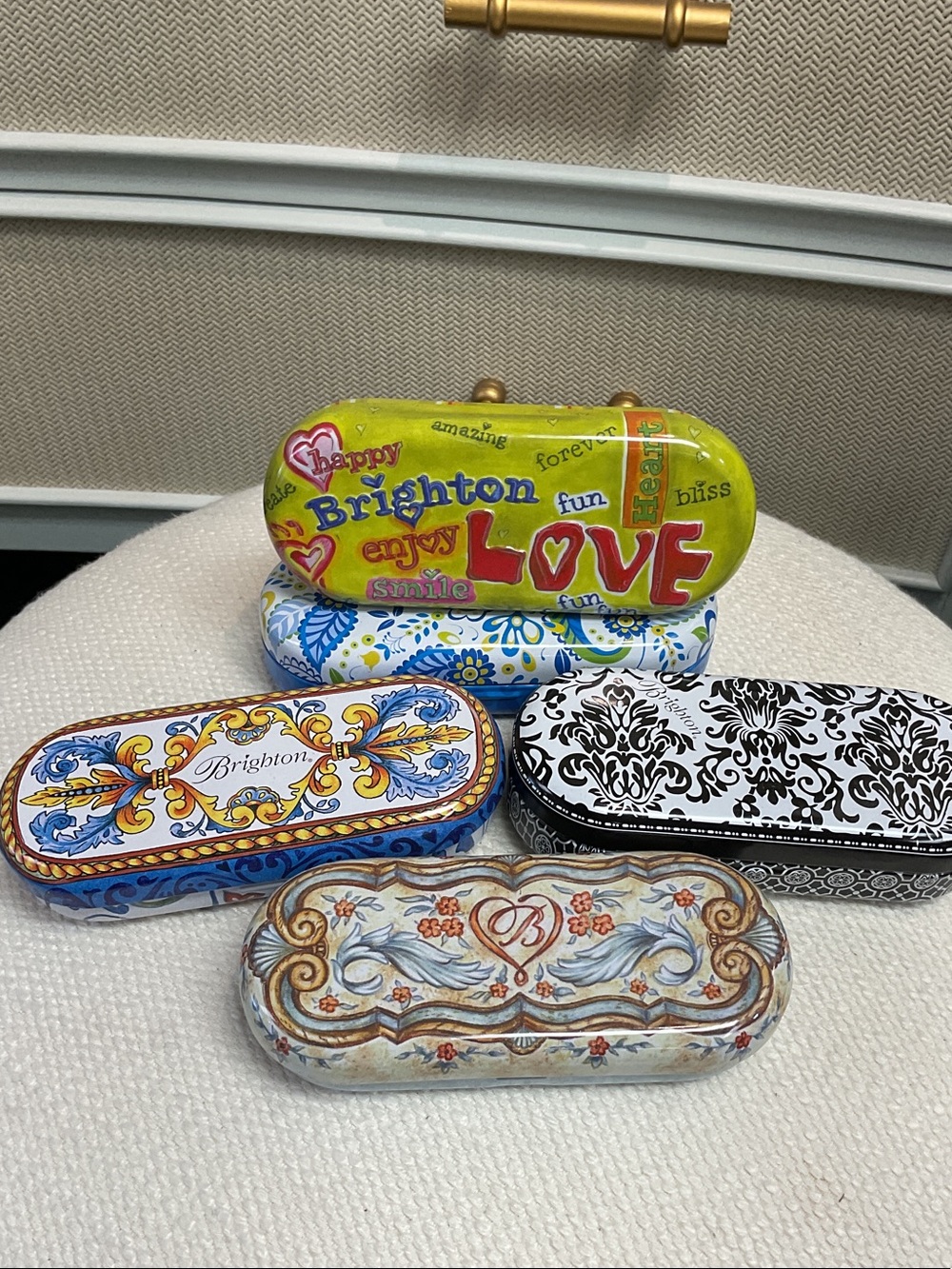 5 Brighton Reader/Sunglass Tin